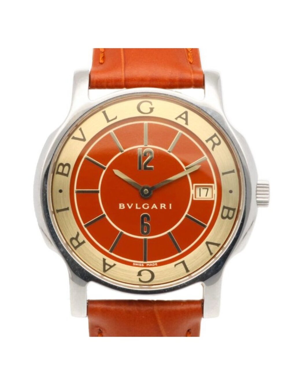Bvlgari Solo Tempo Watch Stainless Steel Quartz